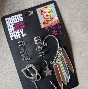 Harley Quinn BOP Earrings Set